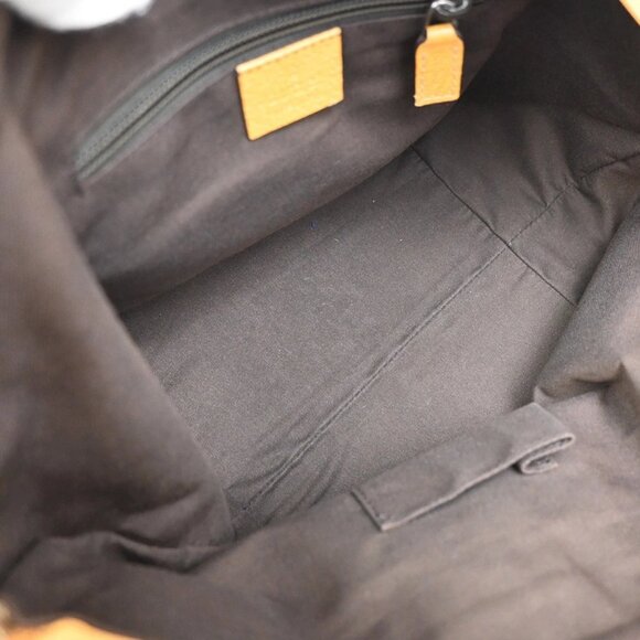 GUCCI Logo Sherry GG Pattern Hand Bag Canvas Leather Brown Italy 31FC137 - Picture 10 of 16